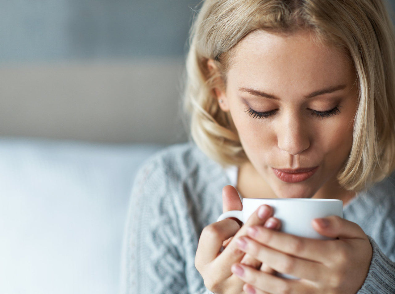 chamomile tea helps ease a restless mind at bedtime