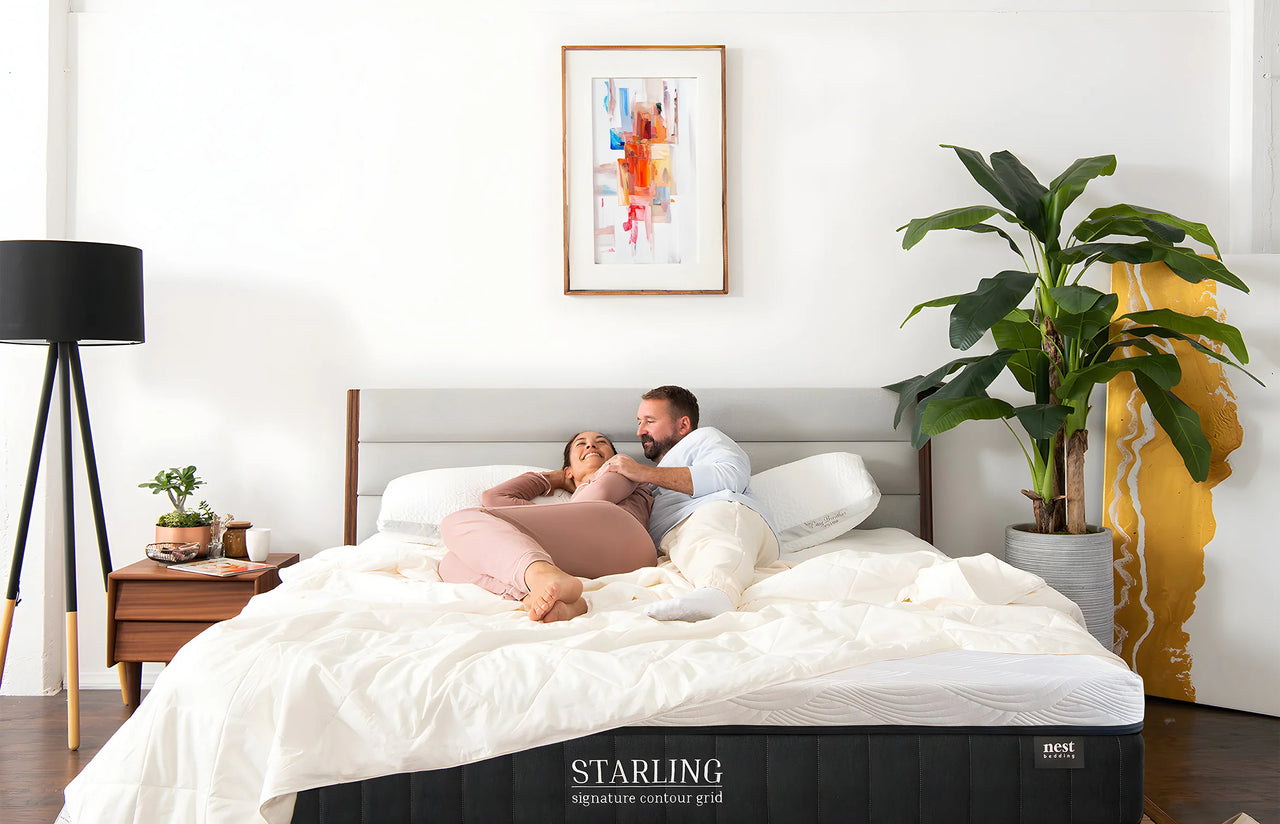 Nest Bedding's 'Starling' Signature Contour Grid: Redefining Comfort