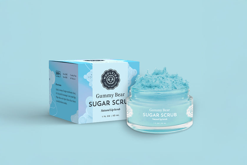 Gummy Bear Natural Sugar Lip Scrub