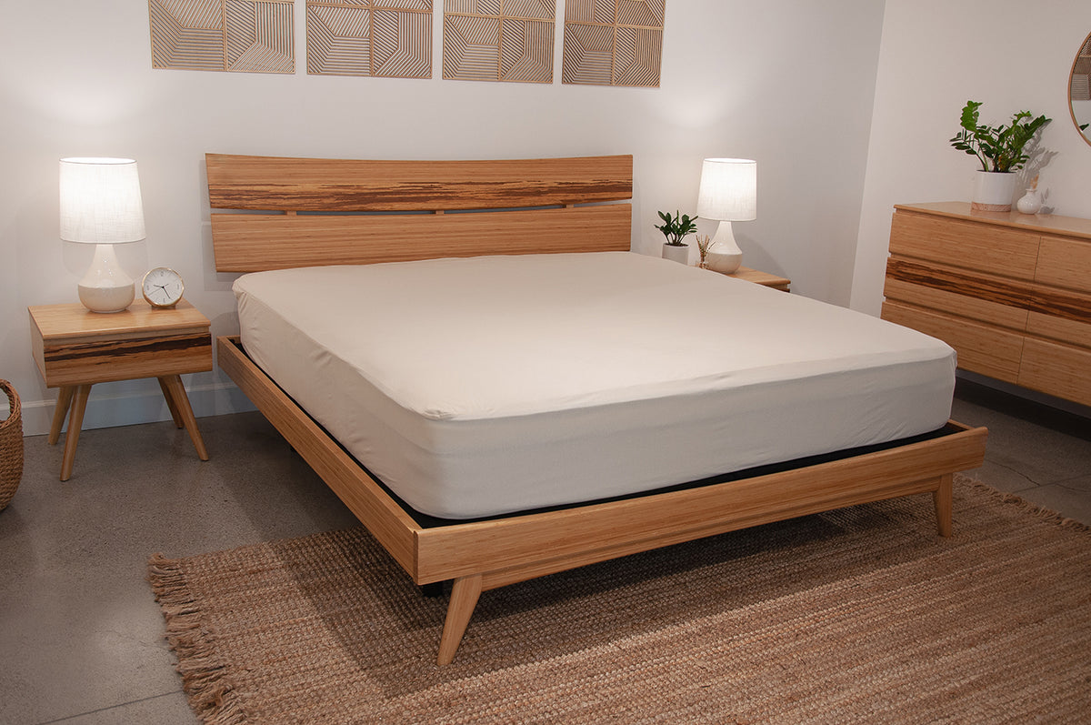 15" Organic Cotton Waterproof Mattress Protector Nest Bedding®