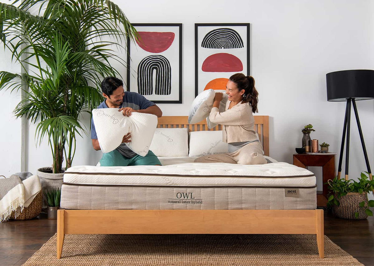 The Owl Natural Latex Hybrid Mattress Nest Bedding Nest Bedding®