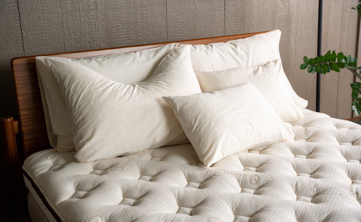 nest bedding, cooling cotton pillow protectors, all sizes, standard/queen, king, side sleeper, junior