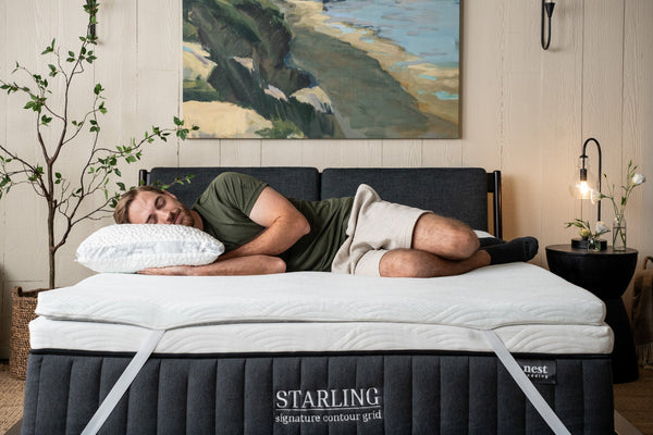Lying down on a Starling mattress
