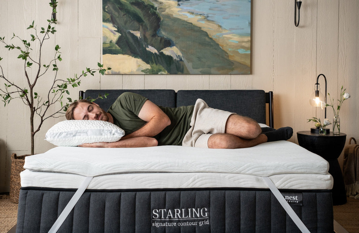 Lying down on a Starling mattress