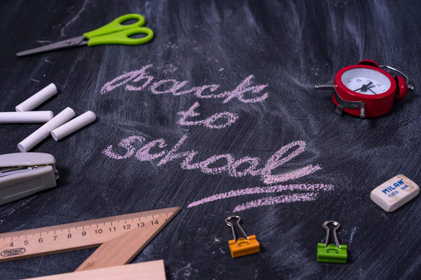 Back to school chalkboard