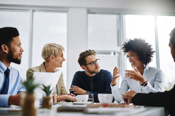 successful business professionals discuss work and balance the link between performance and sleep