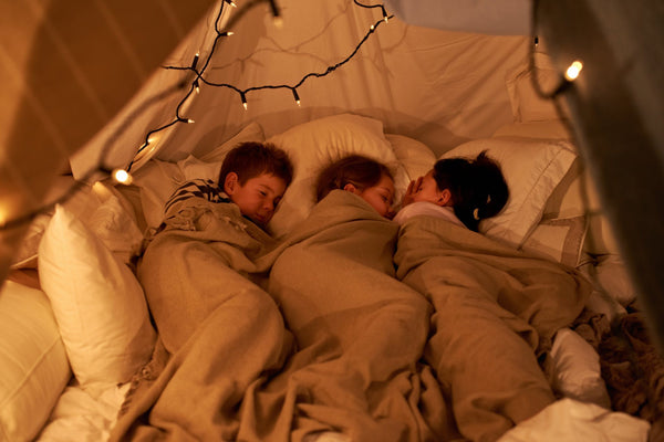 talking in your sleep at a childhood sleepover