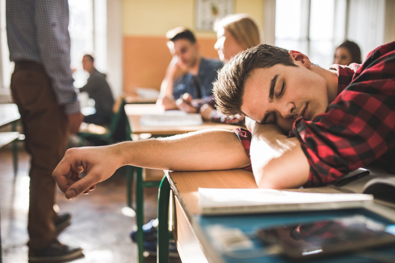 help your sleepy teen get out of bed to get to school on time