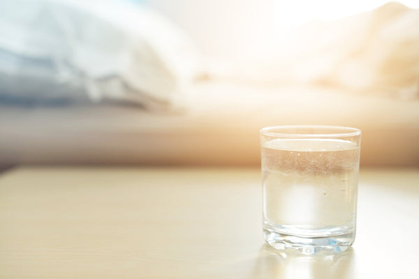 Stay hydrated if you can't sleep in the summer heat