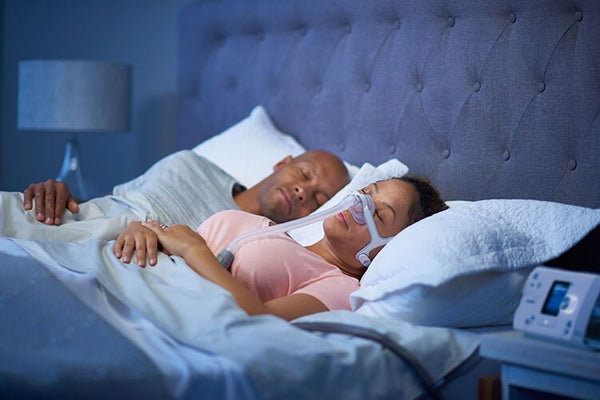 cpap mask sleeping