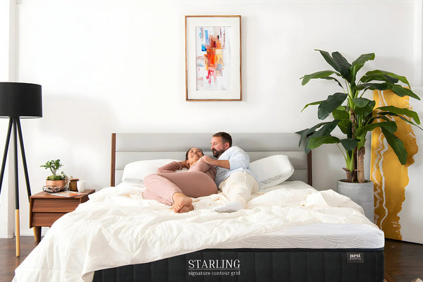 Nest Bedding's 'Starling' Signature Contour Grid: Redefining Comfort