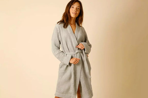 Embrace the Cozy Comfort of a Waffle Knit Robe