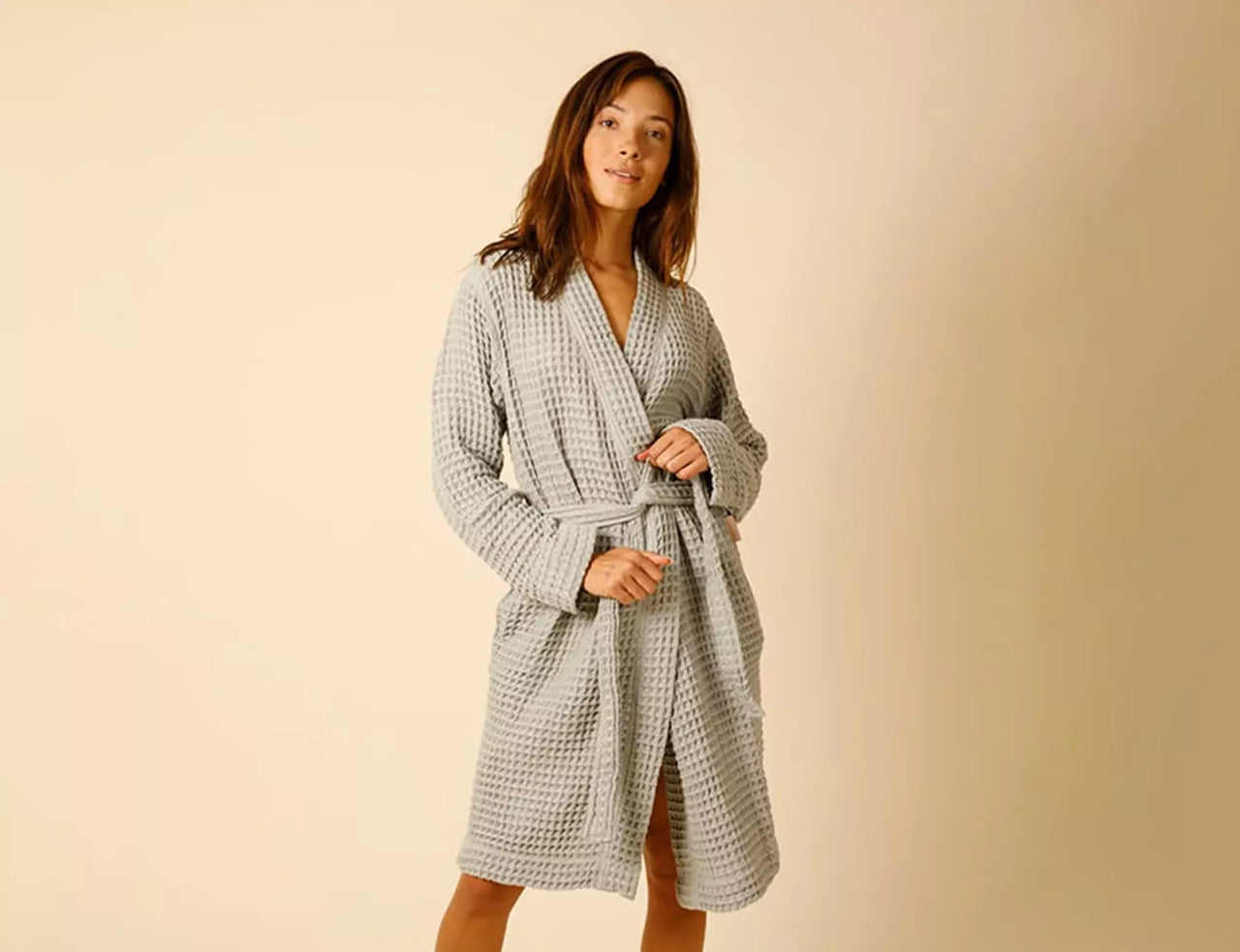Embrace the Cozy Comfort of a Waffle Knit Robe