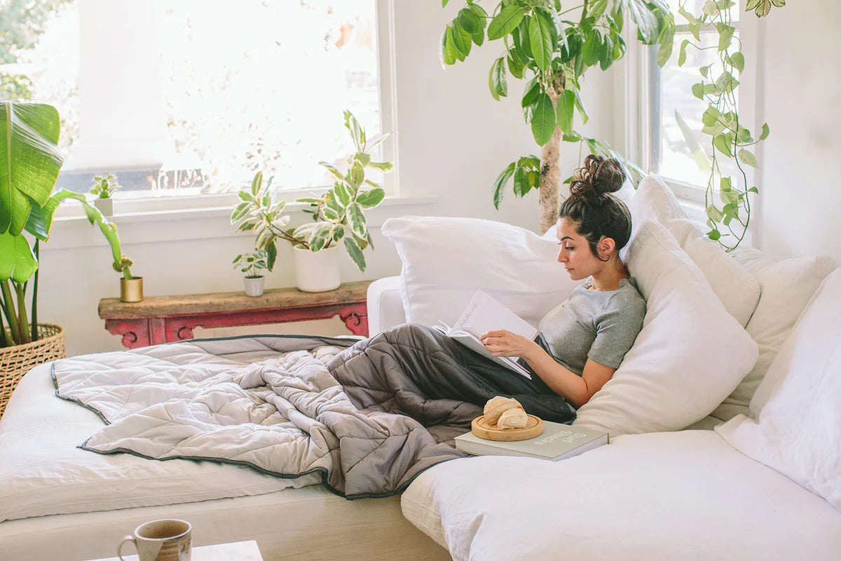 Why a Weighted Blanket is the Perfect Sleep Companion Nest Bedding Nest Bedding