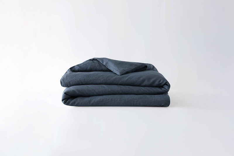 Stonewashed Linen Duvet Cover - Thumbnail 3