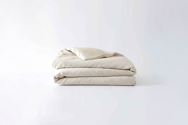 Stonewashed Linen Duvet Cover - Thumbnail 4