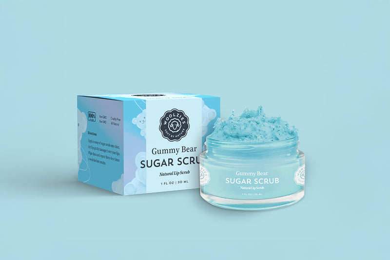 Gummy Bear Natural Sugar Lip Scrub