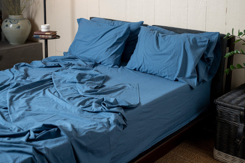 Nest Bedding Crinkle Percale Sheet Set - Thumbnail 5