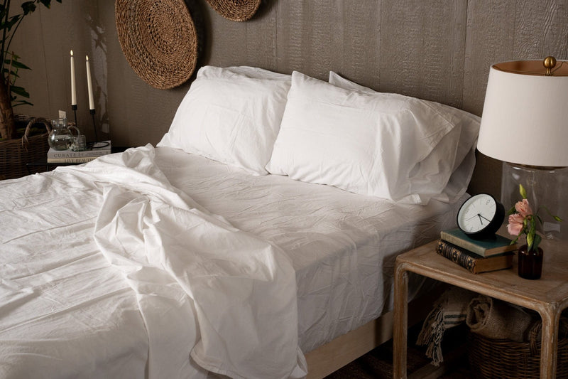 Nest Bedding Crinkle Percale Sheet Set