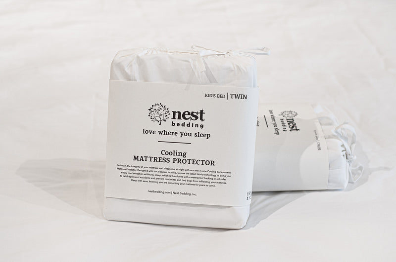 Kids Cooling Cotton Waterproof Mattress Protector Packaging